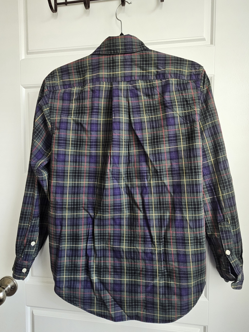Polo by Ralph Lauren Men's Green Plaid Button-Down Shirt - Picture 3 of 7